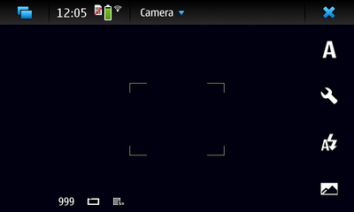 "N900 camera default set-up"