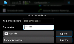 SIP Configuration 2