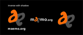 Maemo Butterfly Inverse (shadows)